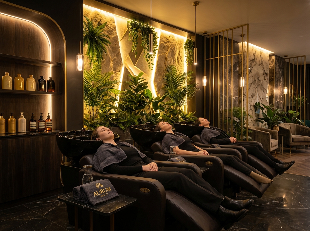 NOIR Salon Luxury Hair Washing Lounge